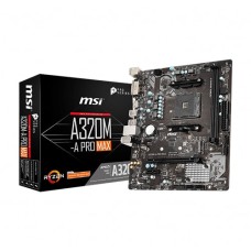 MSI A320M-A PRO MAX AM4 MICRO-ATX AMD GAMING MOTHERBOARD